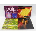 Three Pulp 12" singles and a Pulp album - Separations, all appear in VG+ to EXC condition.