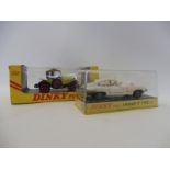 A boxed Dinky Toys Jaguar E Type 2+2 plus a boxed Dinky Toys 1913 Morris Oxford (Bullnose).