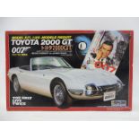 A Doyusha James Bond 007 Toyota 2000GT Model Kit - a highly detailed and increasingly rare example