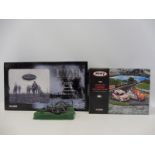 A boxed Corgi 'A Century of War' die-cast set plus an unboxed French die-cast canon also a boxed