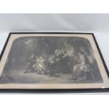 AFTER MARSHALL - an engraving titled 'Age and Infancy', engraved by Robert Mitchell.