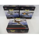 Three boxed Corgi Aviation Archive 1/72 scale limited edition models, all Messerschmitt, appear in