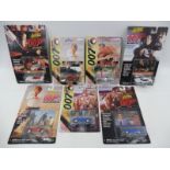 Corgi & Johnny Lightening James Bond 007 - seven carded vehicles featured in the films, sealed and