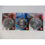 Three Corgi James Bond 007 Fact Dials sets, unopened and as new.