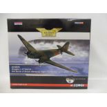 A boxed Corgi Aviation Archive 1/72 scale limited edition Douglas C.47 Dakota, part of the Battle of