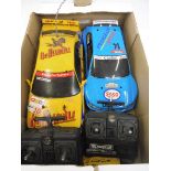 A Tamiya 'vintage' 1/10 scale remote controlled TL-01 Peugeot 406 ST battery car (Tamiya 58212), a