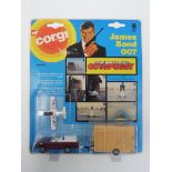 A Corgi James Bond 007 Octopussy Play Set (E3019). Carded and unopened, as seen in the opening