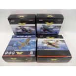 Four boxed Corgi Aviation Archive 1/48 scale models to include Spad XIII Aero Squadron 1918 and
