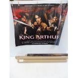 A group of seven original film posters in folded condition, rolled for protection, seeming in very