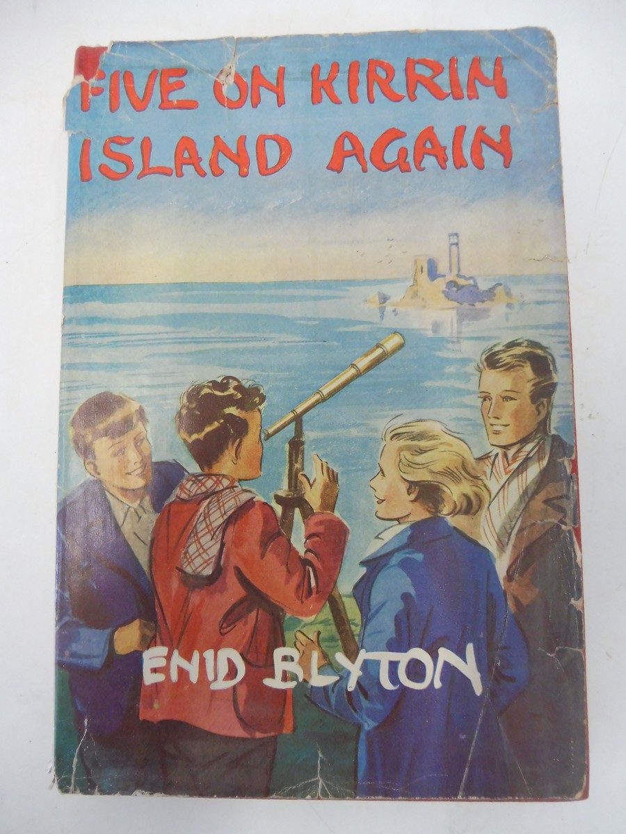 Four early Enid Blyton Famous Five books including 'Five Are Together Again' printed 1963 with - Image 6 of 8