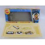 A Corgi Juniors James Bond 007 Playset 3082. The complete set of five, unplayed with Corgi Juniors