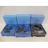 Three boxed Corgi Aviation Archive Collectors Club Specials including 2006 and 2007, 1/72 scale,