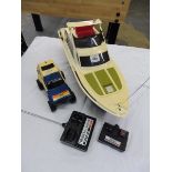 An original 1980s Nikko Remote Controlled Transformable Robot Truck and a Remote Controlled