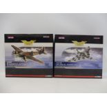 Two boxed Corgi Aviation Archive 1/72 scale limited editions: Bristol Benheim, no. 82 Squadron and