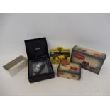 Two boxed Corgi Vintage Glory of Steam models and boxed a Corgi limited edition Morris Minor and one