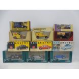 A collection of Matchbox Models of Yesteryear, plus Corgi Legends of Speed and Vanguards.