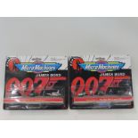 Micro Machines James Bond 007 playsets - two sealed sets both factory sealed and containing a