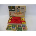 A boxed Playcraft Child Guidance Toys Railway Set 3, plus two boxed train sets, Goods and