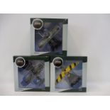 Three boxed Oxford Aviation 1/72 scale 'Front Line Fighters'.