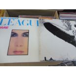 Approximately 50 LPS covering Rock, Pop etc. from mainly 1970s to include Led Zeppelin, Genesis