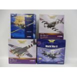 Four Corgi Aviation Archive 1/72 scale models to include a DH Mosquito 141 Squadron, a DH Mosquito