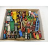 A quantity of Matchbox die-cast models including traction engines.