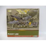 A boxed Corgi Aviation Archive 1/32 scale Flight Line Collection Messerschmitt BF109G6, includes