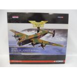 A Corgi Aviation Archive 1/72 scale limited edition HP Halifax B.111 Cyril Barton V.C. 1944, appears