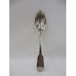 A silver table spoon by Mackay & Chisholm, Edinburgh 1852.