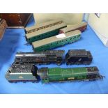 A Collection of OO Gauge Tri-ang Model Railway, including Tri-ang R50 Princess Elizabeth locomotive