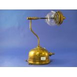 Railway Interest; An Early 20thC Tilley ''The Yeoman'' Portable Wall Lamp Model WL25, 300 candle