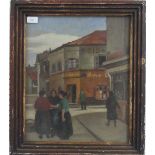 Clifford Hall, RBA, ROI (British, 1904-1973), La Rue Emile Zola, Malakoff, Paris, oil on canvas, sig