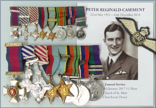 A WWII D.S.O., D.F.C. and Bar, A.F.C. group of eight to Group Captain Peter R. Casement, Royal Air