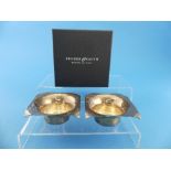 Pruden & Smith; A pair of Contemporary silver Tealight Holders, by Anton Pruden & Rebecca Smith,