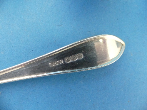 A George V silver part-Canteen of Cutlery, by Collingwood & Sons Ltd., hallmarked Sheffield, 1935, - Image 4 of 6