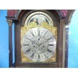 A George III oak 8-day Longcase Clock, John Smith, Chester, with two-weight movement striking on a