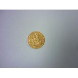 A Victorian gold Half Sovereign, dated 1898.