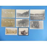 Ephemera: The Louisa II Lifeboat 1899, Lynmouth interest; 12 contemporary photographs & R.P postcard