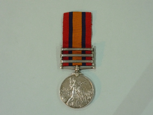 Military Medals; A Queens South Africa Medal, 1899, with three clasps: Cape Colony, Orange Free - Image 2 of 3