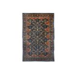 A FINE KIRMAN MILLEFLEUR RUG, SOUTH PERSIA approx: 6ft.10in. x 4ft.6in.(208cm. x 137cm.) Very well