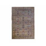 A FINE ANATOLIAN CARPET, TURKEY approx: 9ft. 9in. x 6ft.7in.(296cm. x 201cm.) Unusual design for