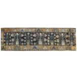 AN ANTIQUE BESSARABIAN KILIM, SOUTH-EAST EUROPE approx: 15ft.7in. x 5ft.(474cm. x 152cm.)
