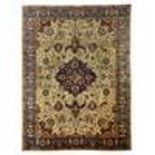 A TABRIZ CARPET, NORTH-WEST PERSIA approx: 12ft.5in. x 9ft.2in.(379cm. x 279cm.) The sandy-beige