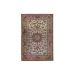 A VERY FINE ISFAHAN RUG, CENTRL PERSIA approx: 7ft.3in. x 4ft.9in.(221cm. x 145cm.) Very good colour