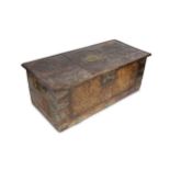 A Colonial Indo-Portuguese trunk. Possibly Mehvar or Malabar Coast