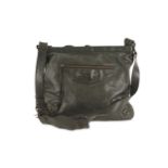 Balenciaga Motocross Day Messenger Bag, distressed