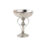 An Edwardian sterling silver trophy cup, Sheffield 904 by James Dixon and Sons