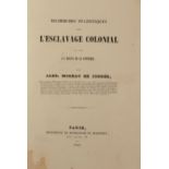 Slavery.- Buxton (Thomas Fowell) & Pacaud (J.J.) De la traite des esclaves en Afrique et des