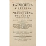 Aratus &  Buhle (J. T., ed.) Solensi Phaenomena et Diosemea,Graece et Latine, 2 vol., Greek and