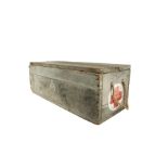 WW1 ERA BRITISH ARMY MEDICAL STORAGE BOX